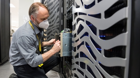 Argonne's NVIDIA DGX A100 system