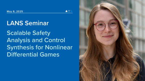 LANS Seminar Graphic featuring the title and date for the event. 
