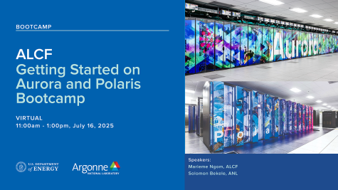 Getting Started graphic featuring image of Aurora and Polaris with text featuring the title, date, and speaker names.