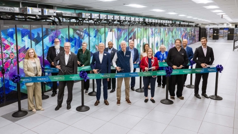 Aurora ribbon cutting