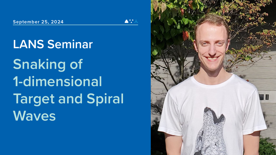 LANS Seminar Graphic featuring the title and date for the event.