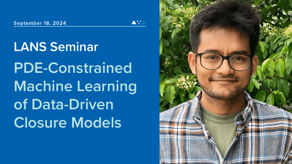 LANS Seminar Graphic featuring the title and date for the event.
