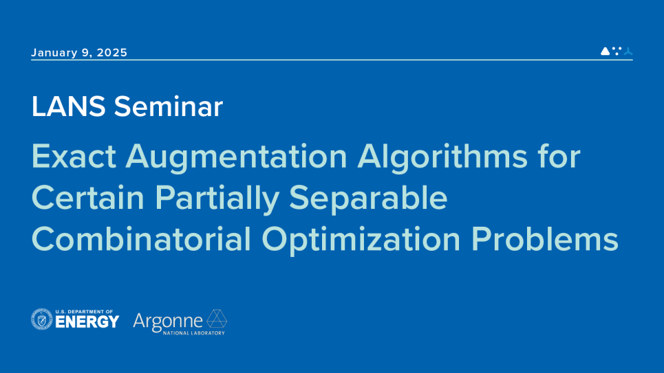LANS Seminar Graphic featuring the title and date for the event.