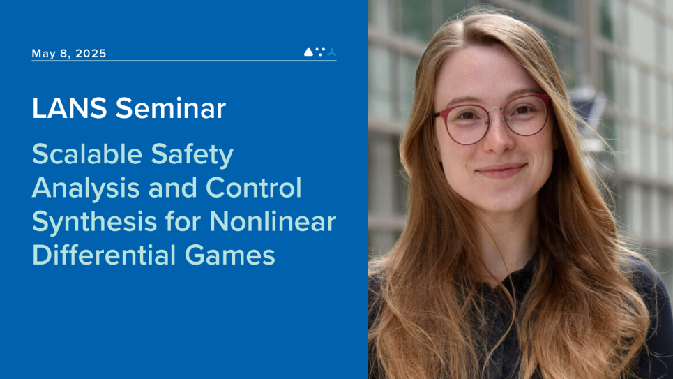 LANS Seminar Graphic featuring the title and date for the event.