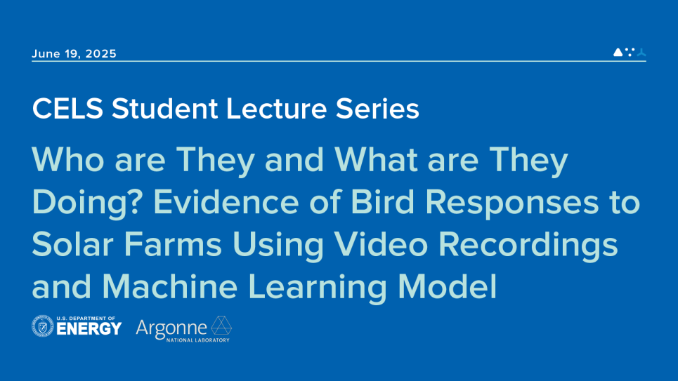 CELS seminar graphic featuring the title and date.