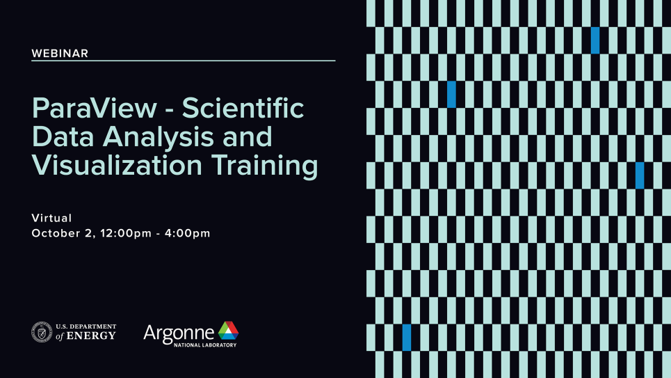Nersc webinar graphic with title and date.