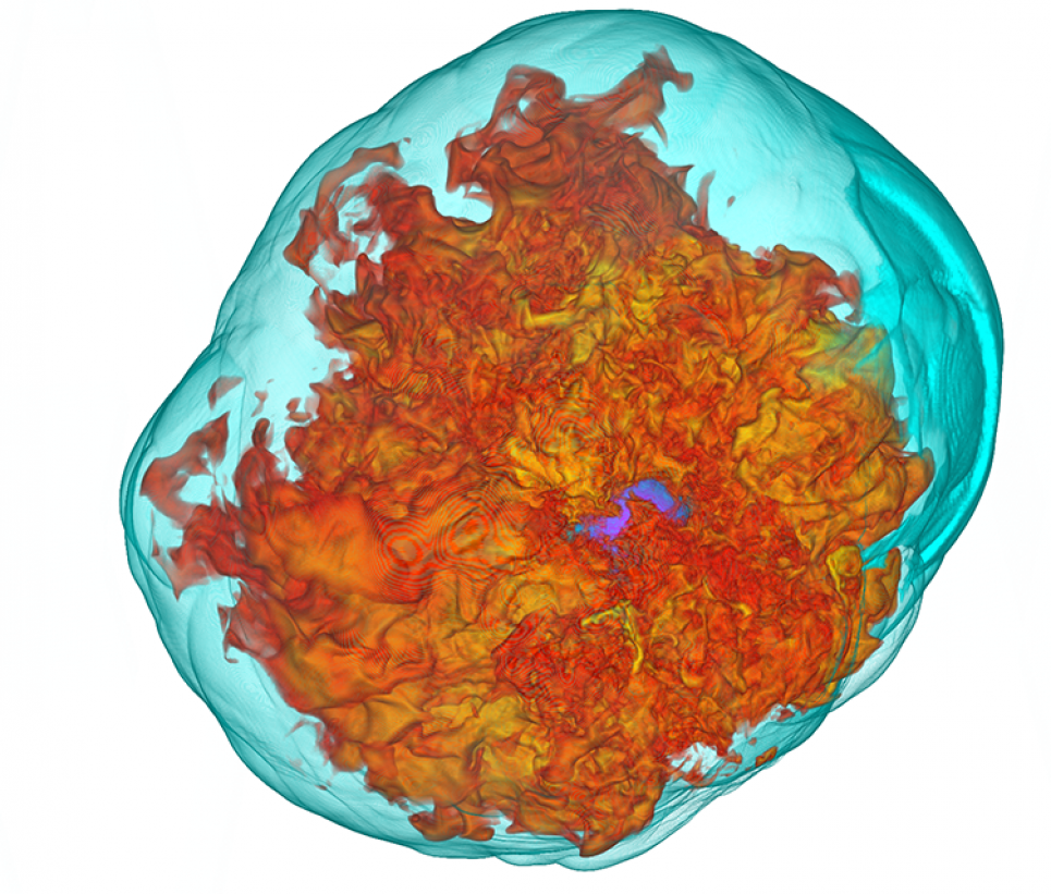 Magnetohydrodynamic turbulence powered by neutrino driven convection Magnetohydrodynamic turbulence powered by neutrino driven convection