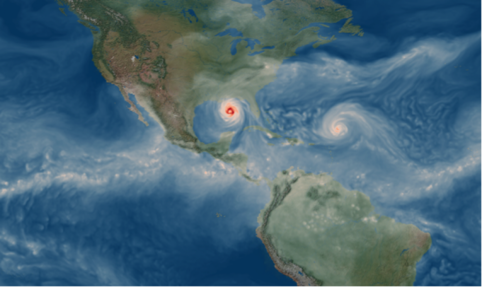 a Category 5 hurricane simulated by the CESM at 13 km resolution a Category 5 hurricane simulated by the CESM at 13 km resolution