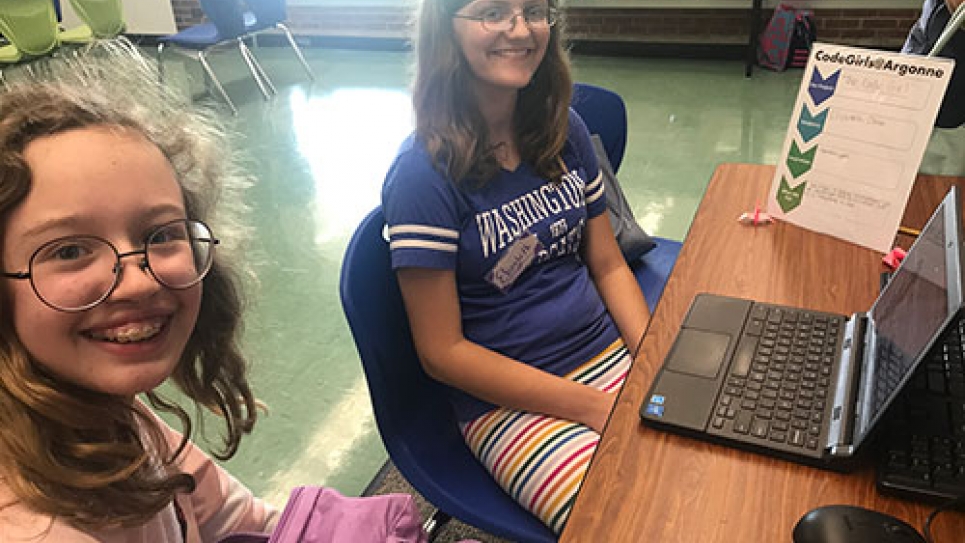 CodeGirls at Argonne