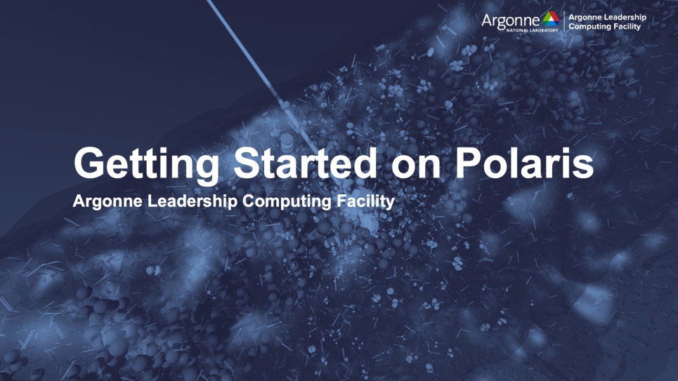 Getting Started on Polaris