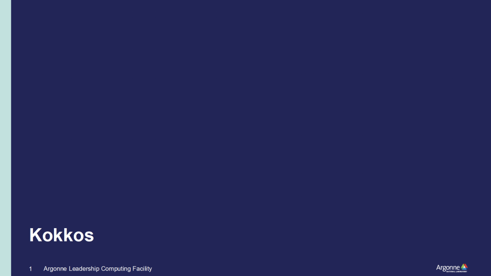 First slide of the module. 