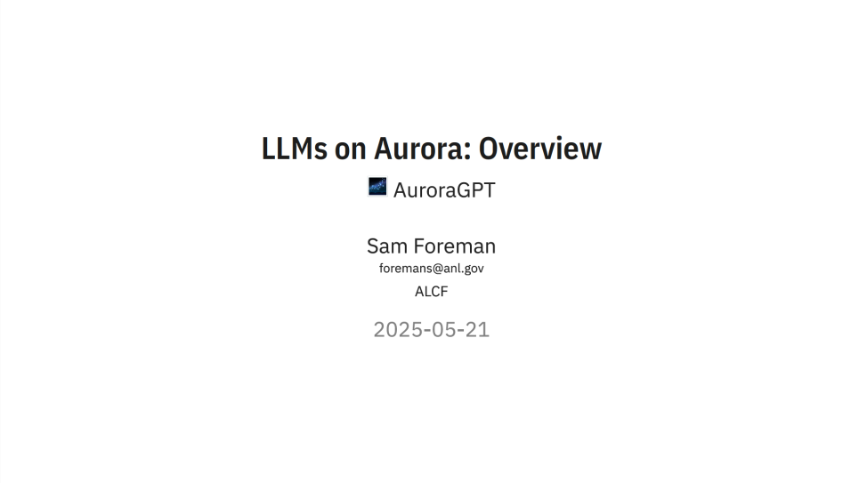 AuroraGPT