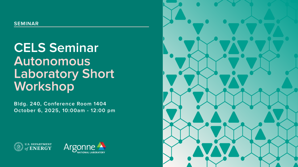 CELS seminar graphic featuring the title and date.