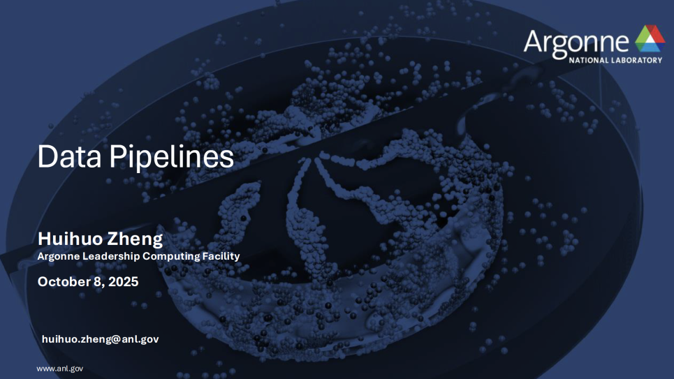 First slide of the deck.